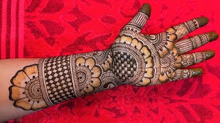 mehndi designs  mendini design  cone designs  mehandi design  mehdi ka dizain  madhi ke design [upl. by Jere]