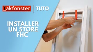 Comment installer un store FHC Velux Occultant ET Isolant [upl. by Larred]