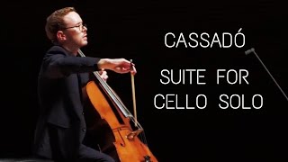 Cassadó Cello Suite Complete Live [upl. by Ahseret]