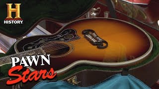 Pawn Stars Gibson Master Museum Acoustic Guitar  History [upl. by Tila]