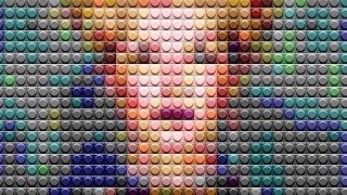 Photoshop Tutorial LEGO Transform a Photo into a LEGO Portrait [upl. by Eniak838]