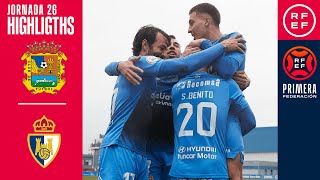 Resumen PrimeraFederación  CF Fuenlabrada 21 SD Ponferradina  Jornada 26 Grupo 1 [upl. by Aldis758]