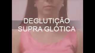 Deglutição Supraglótica FONOAUDIOLOGIA [upl. by Attenoj]