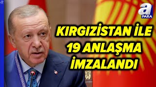 Başkan Erdoğan quotİkili Ticaret Hedefini 5 Milyar Dolar Seviyesine Çıkarmakta Mutabık Kaldıkquot [upl. by Wehtta922]