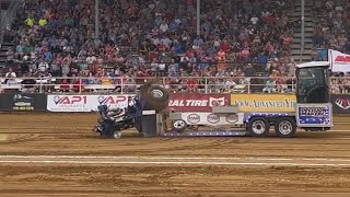 Mini Rods at Vanderburgh County Fair PPL Tractor Pull Evansville Indiana [upl. by Ellenor753]