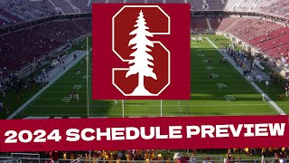 Stanford 2024 College Football Schedule PreviewProjected Record [upl. by Aiksas]