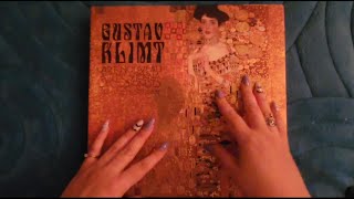 Asmr  Lightly Spoken Art Book PageFlip Gustav Klimt 52 min [upl. by Vern35]