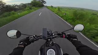 4K Video  Xsr155 120kph top speed [upl. by Dadelos]