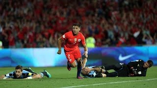 Chile 3  1 Uruguay  Eliminatorias Rusia 2018  Alberto Jesús López [upl. by Geiss]