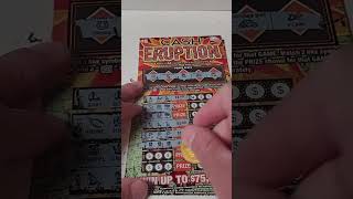 NEW Lottery Tickets Cash Eruption Scratch Offs lottery [upl. by Earised680]