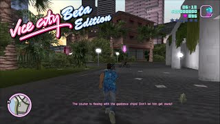 Vice City BETA Edition V35  Gameplay Clips [upl. by Meihar286]