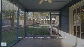 8426 Live Oak Rd Harrisburg NC [upl. by Danielson]