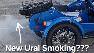 2023 Ural Sidecar Motorcycle Cold Start [upl. by Gipsy]