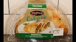 Stefano’s Calzone Meatball Review [upl. by Annaitsirk902]