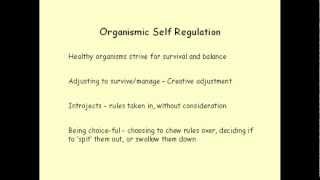 Organismic Self Regulation [upl. by Ainocal]