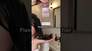 DIY Flaxseed gel for hair growth haircaretips hairgrowthtips hairtok [upl. by Sera]