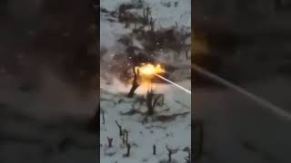 US Bradley Tank Destroys Russian T90 [upl. by Etiam678]