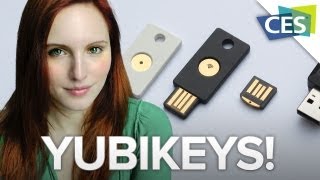 TwoFactor Authentication Made Easy with Yubikey NEO  CES 2013 [upl. by Roede527]