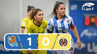 Resumen de la Real Sociedad vs Villarreal CF  Jornada 7  LIGA F [upl. by Iaw]