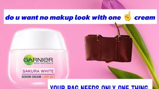 winter best creambest makup look for winterno makup look in wintergarnier creamhonest review [upl. by Sillsby]