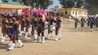 Brass Band march pass During opening ceremony state level Tournament organized at kunihar DisttSolan [upl. by Elboa]