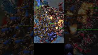 Who wins 69 Ultralisks vs 25 Thors sc2 starcraft starcraft2 blizzard gaming [upl. by Attenal]