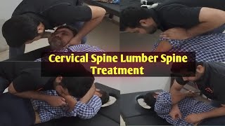 Cervical Spine Lumber Spine Treatment Back pain Treatment [upl. by Flessel399]