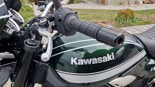 Kawasaki z900rs 2023 dark green [upl. by Ingham]