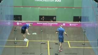 b 2013 BWV Mens Nat Champs Nick Matthew v James Willstrop part 2 [upl. by Anetsirhc]