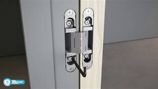 New Concealed hinge model 1430 installation and adjustments [upl. by Mena]