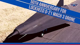 50th anniversary for Lockheed D21 Mach 3 drone [upl. by Francyne33]