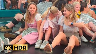 The Swiss girl makes a show at the Devils wheel Teufelsrad 2023 Oktoberfest Munich ep10 [upl. by Stoughton]