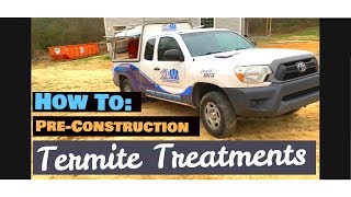 Termite preconstruction Treatment [upl. by Feetal]