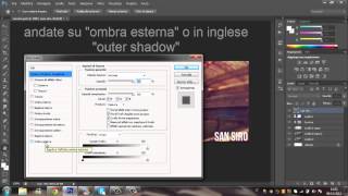 Come creare una scritta trasparente  Photoshop CS6 [upl. by Tterrab]