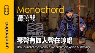 🎼Monochord｜The sound of the piano is like a human voice humming獨弦琴｜琴聲有如人聲在哼唱未知莫識 一器一會樂器合集 [upl. by Ytok570]