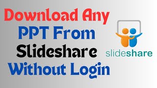 Download ppt from slideshare without login  Slideshare ppt download in mobile  Slideshare [upl. by Burta]