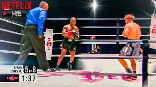 Mike Tyson vs Jake Paul BRUTAL Ko Full Fight Highlights  Netflix Knockout2024 [upl. by Noscire]