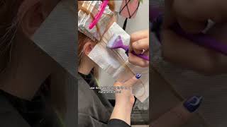 hair hairtok hairtransformation balayage FYP redhair blonde blondehair viralhair truehair [upl. by Luar]