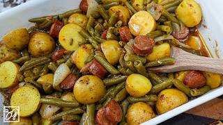 Sausage Green Bean Potato Casserole Like Grandma Used to Make [upl. by Parrish]