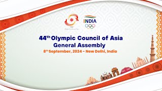 44th OCA General Assembly Meeting  8th September 2024  New Delhi  India [upl. by Todd]