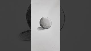 How to draw a sphere  3D sphere drawing with pencil shading  shorts sphere 3ddrawing  evas art [upl. by Malissia214]