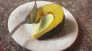 Kabocha Custard Dessert Recipe [upl. by Nette636]