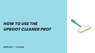 How to use the Uproot Cleaner Pro™ [upl. by Nnahaid692]