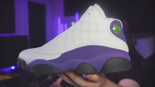 Jordan 13 quotCourt Purplequot Review  DHGate Shoes Review  Is DHGate a SCAM [upl. by Adnauq537]