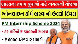 PM Internship Program 2024  PM Internship Yojana kya hai  PM Internship Scheme Online Apply 2024 [upl. by Dalpe]