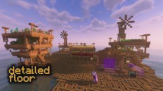 CHANGING THE FLOOR  Minecraft SMP [upl. by Worden]