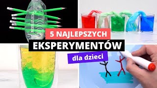 5 fajnych EKSPERYMENTĂ“W dla DZIECI [upl. by Licna115]