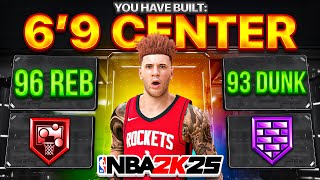 MY OFFICIAL 69 UNDERSIZED CENTER BUILD IN NBA 2K25 [upl. by Silvanus215]