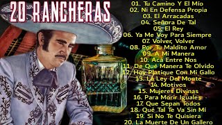 VICENTE FERNÁNDEZ  20 RANCHERAS PERRONAS [upl. by Pomeroy]