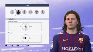 FIFA 19 PRO CLUBS LOOK ALIKE  LIONEL MESSI YOUNG [upl. by Enoval]